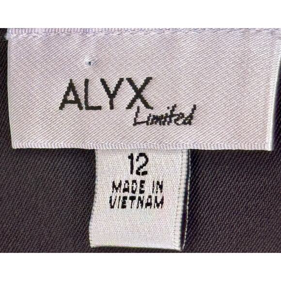 ALYX Limited Vibrant Chevron Pattern Sleeveless Dress size 12 - Picture 3 of 4